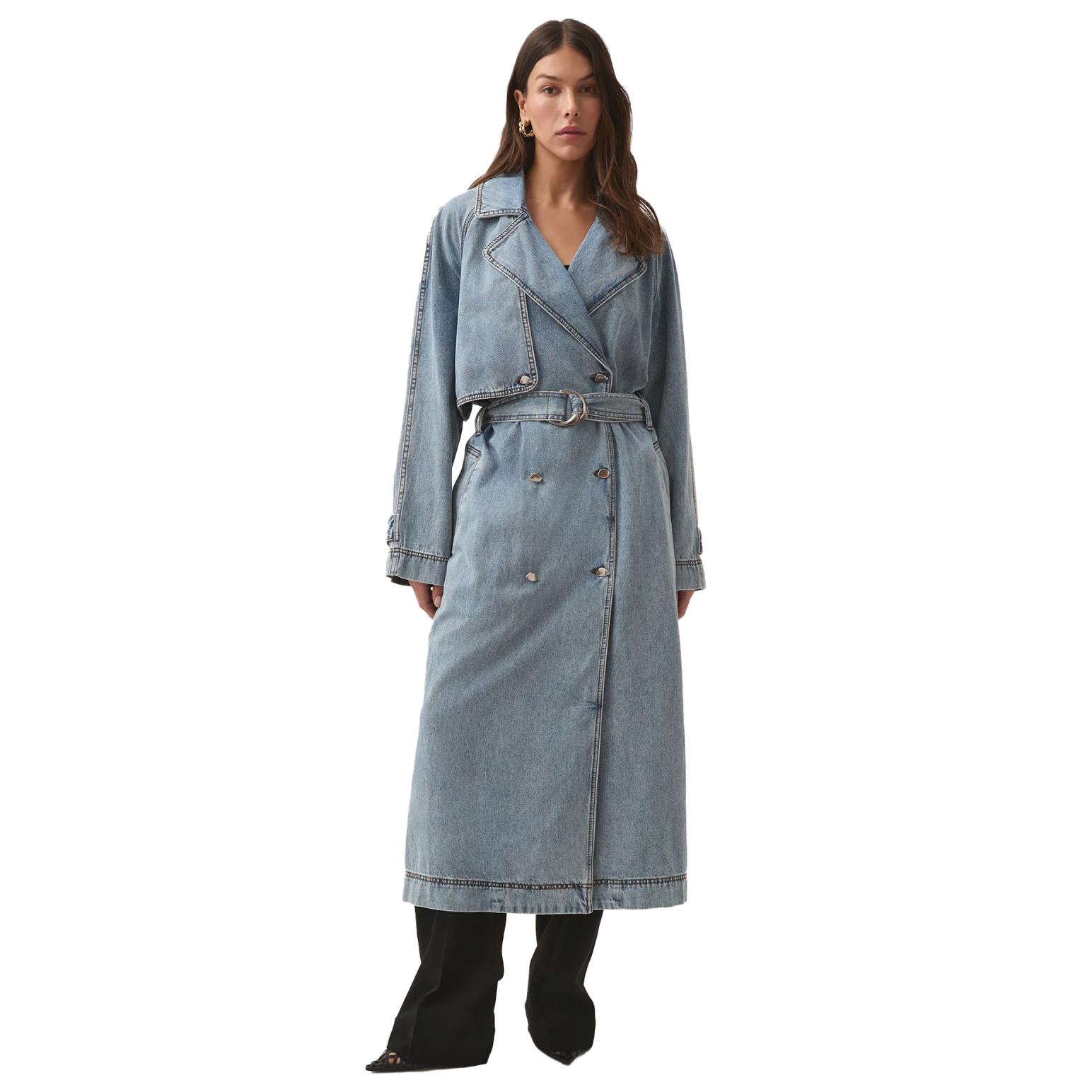 Aje Zariah Denim Trench